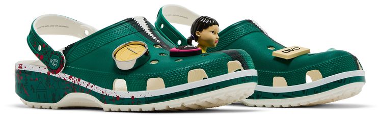 Squid Game x Crocs Classic Clog Tracksuit