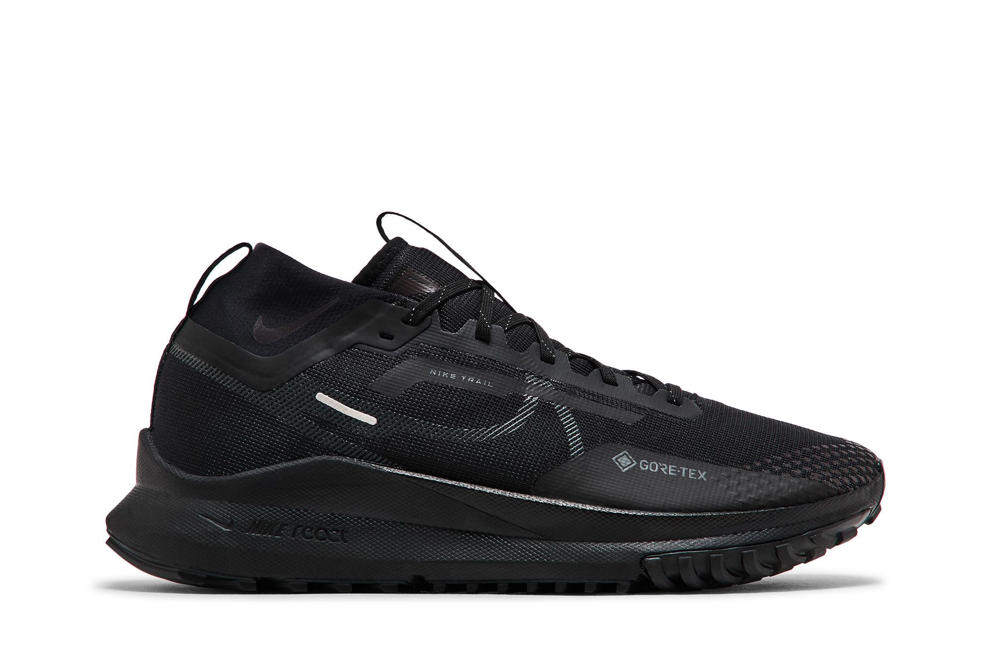 ろくろ Buy React Pegasus Trail 4 GORE-TEX 'Black Anthracite