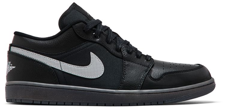 Air Jordan 1 Low Black White Dark Gum