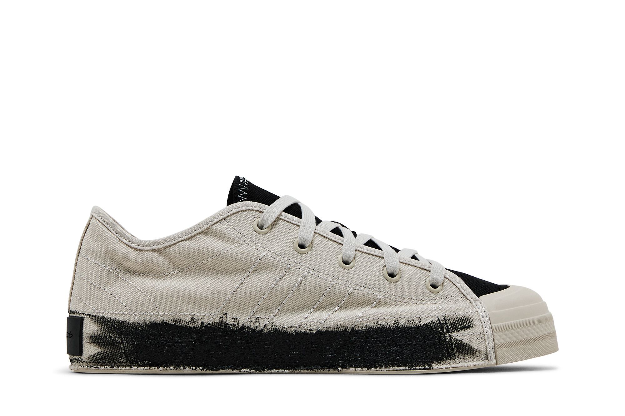 Y-3 | NIZZA LO TALC/TALC/BLACK JQ2455 スニーカー Buy Y-3 Nizza Low 'Talc Black' - JQ2455 | GOAT
