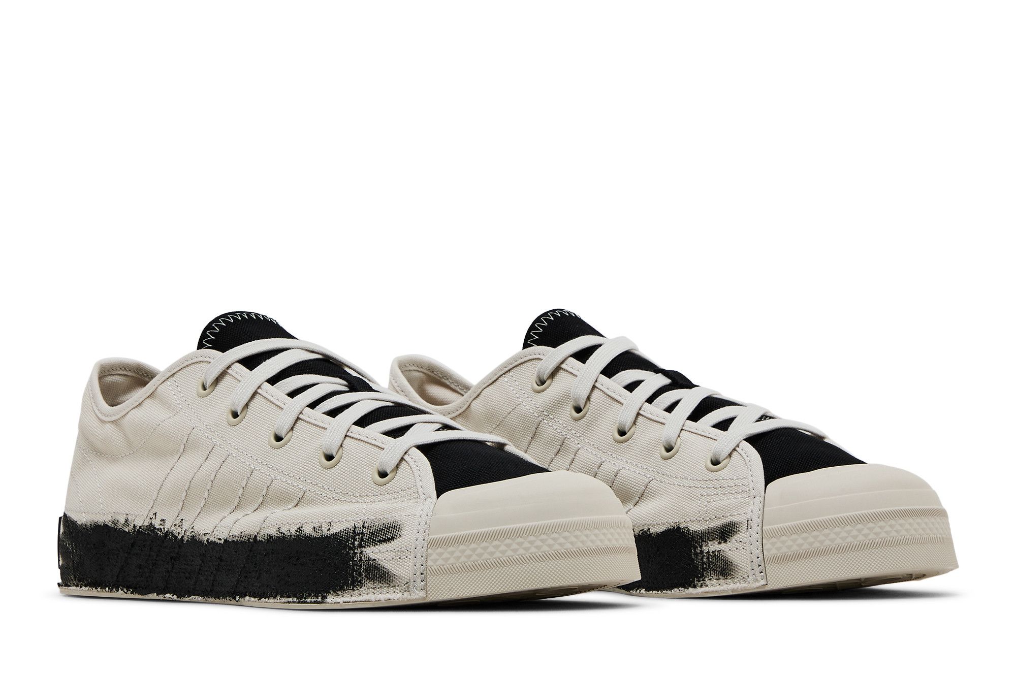 Buy Y-3 Nizza Low 'Talc Black' - JQ2455 | GOAT