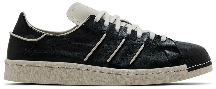 Adidas Y 3 Superstar Black Talc