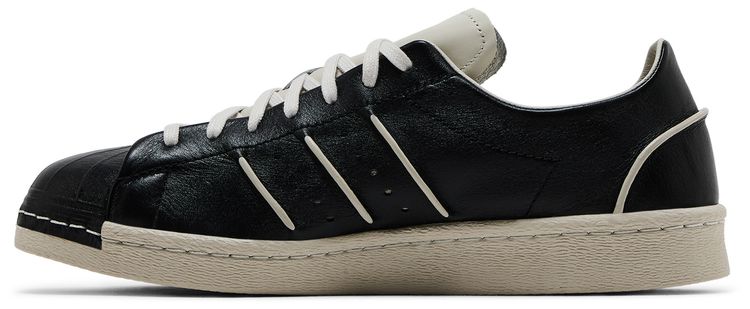 Adidas Y 3 Superstar Black Talc