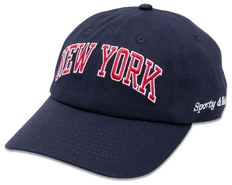 Sporty  Rich New York Ivy Hat NavyRuby