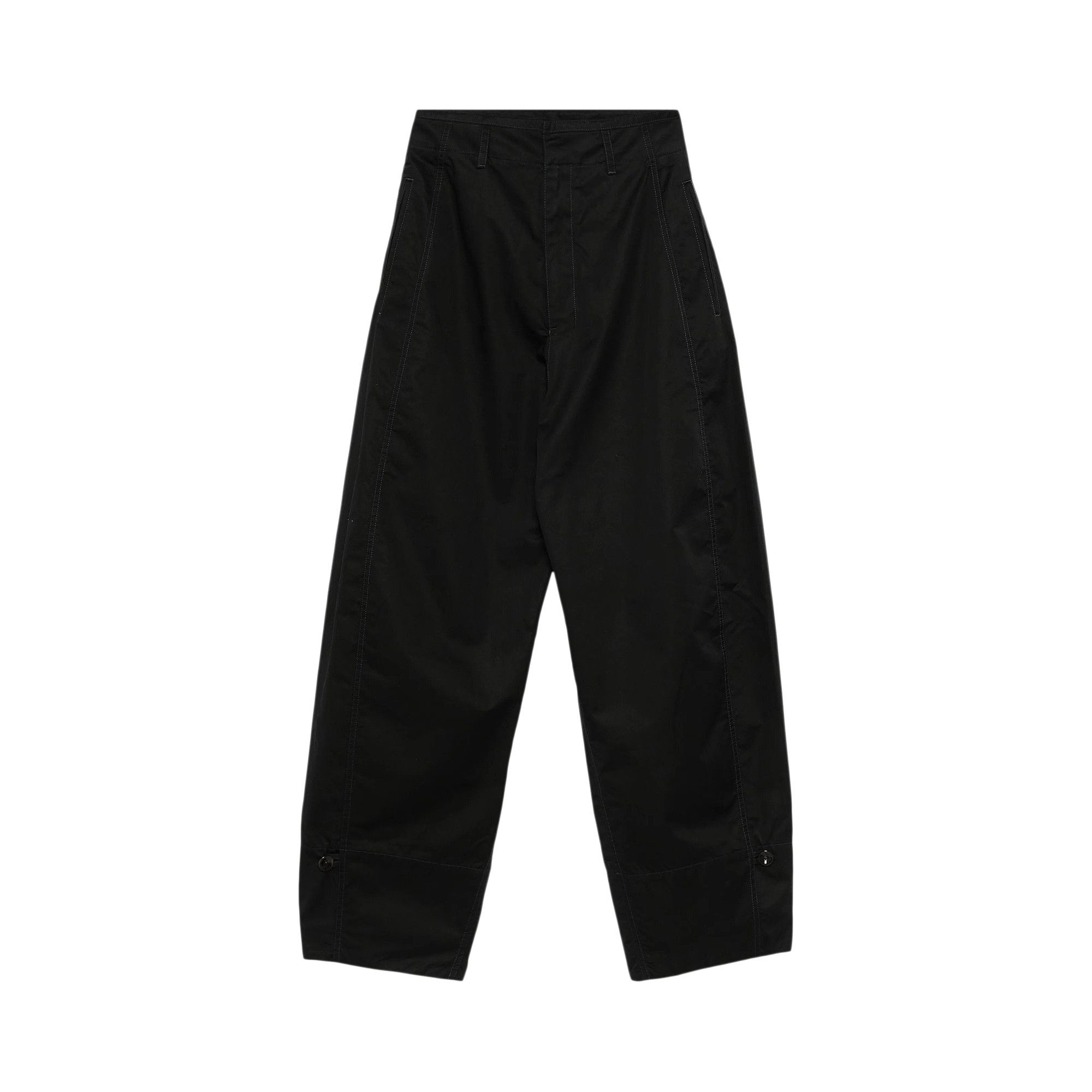 LEMAIRE ソフトホリュムハンツ PA1182LF1207 BK999 Buy Lemaire Soft Volume Pants 'Black' - PA1182 LF1207 BK999