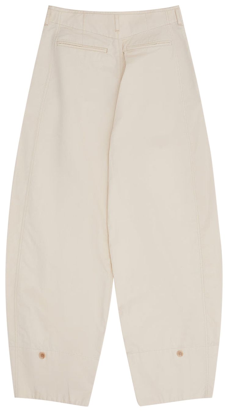 Lemaire Soft Volume Pants Creamy White