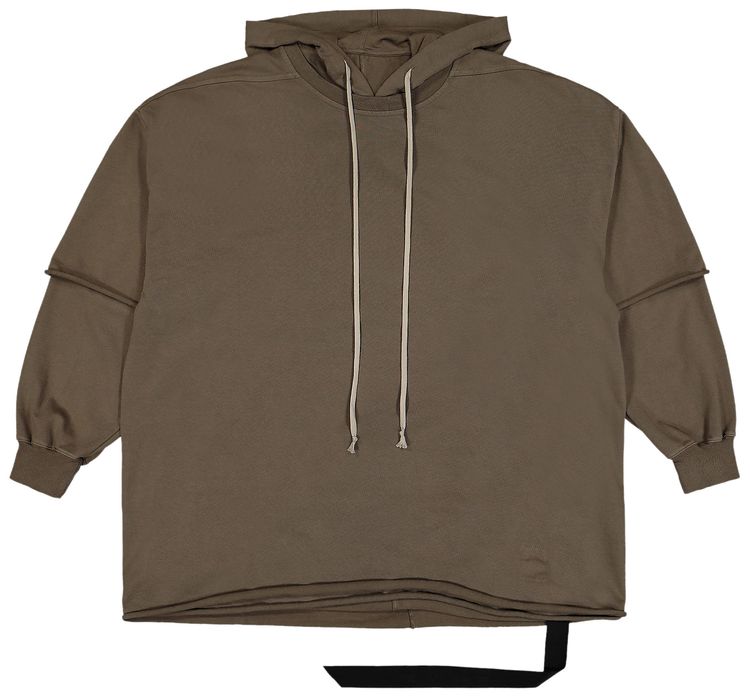 Rick Owens DRKSHDW Tommy Hustler Hoodie Dust