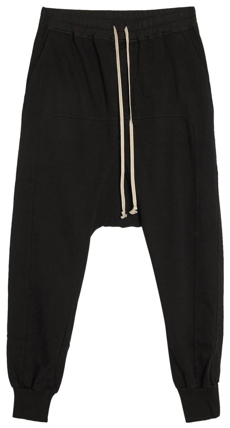 Rick Owens DRKSHDW Prisoner Drawstring Trouser Black