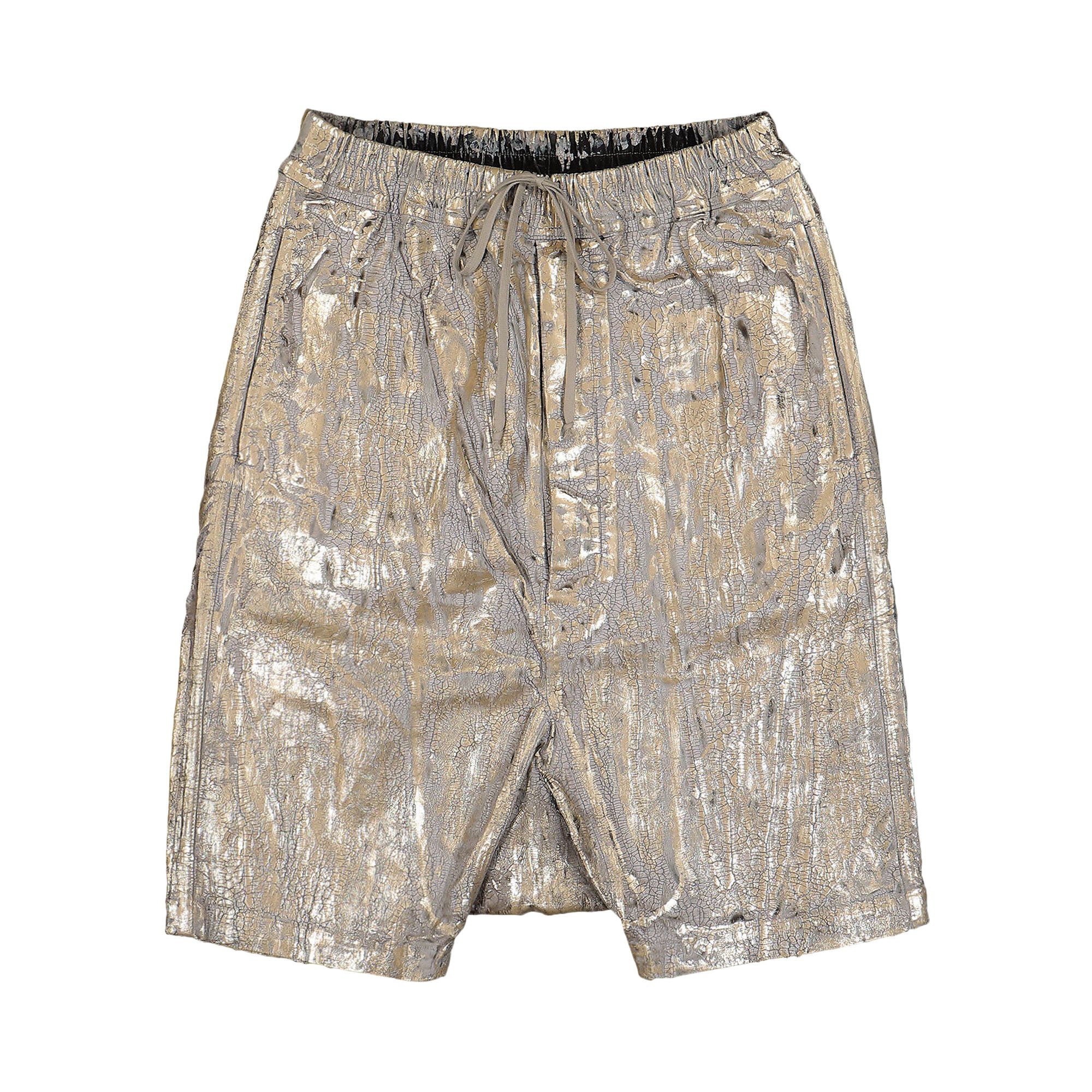 Buy Rick Owens DRKSHDW Drawstring Pods Shorts 'Gold' - DU01E3380