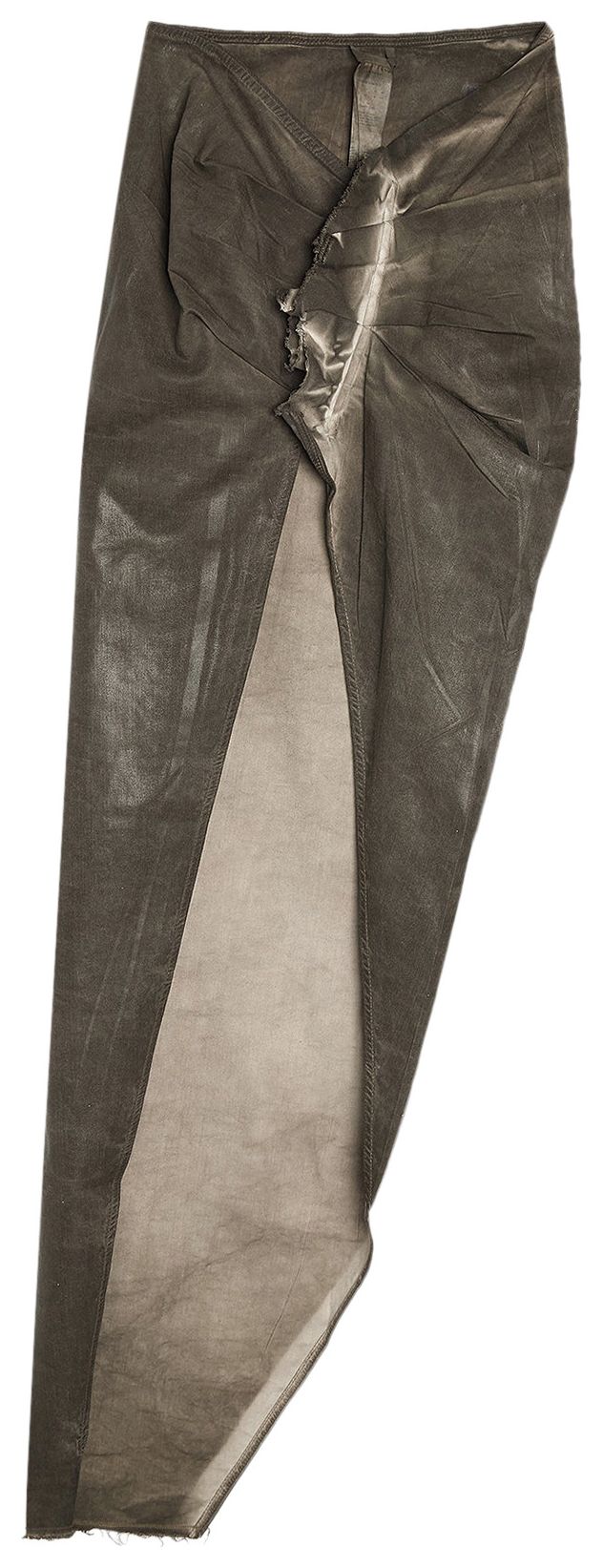 Rick Owens DRKSHDW Soft EDFU Long Skirt Dark Dust