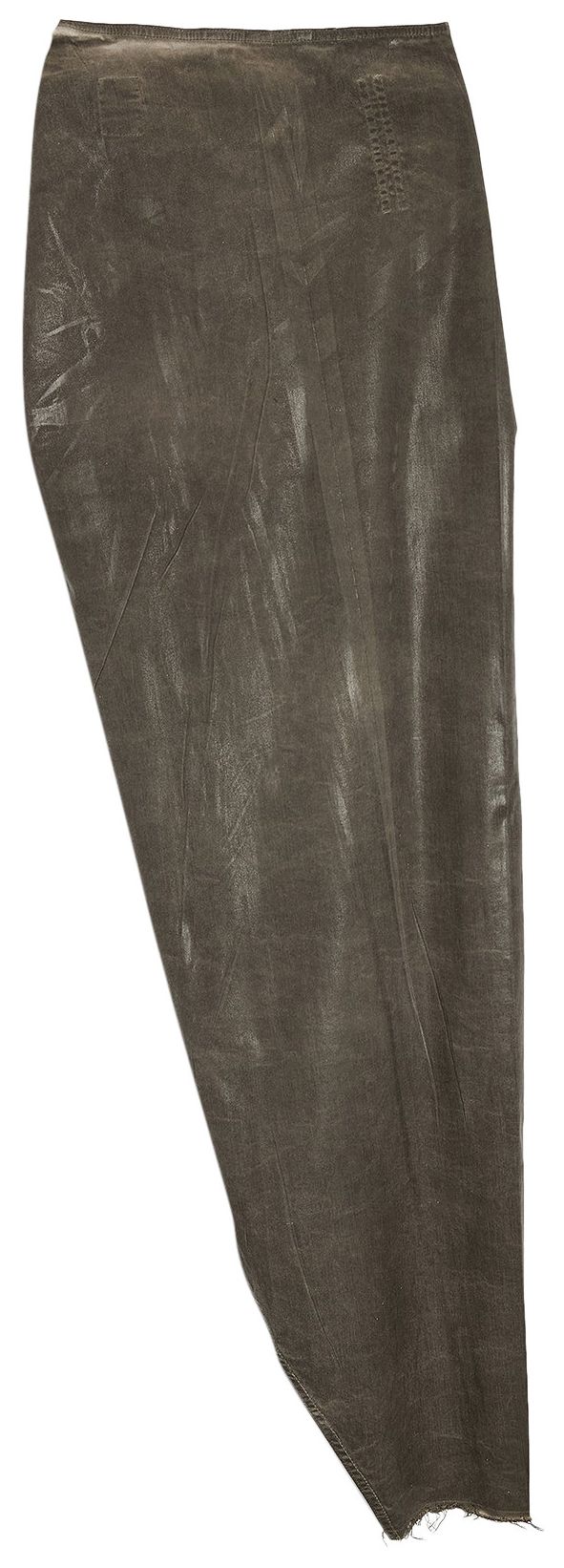 Rick Owens DRKSHDW Soft EDFU Long Skirt Dark Dust