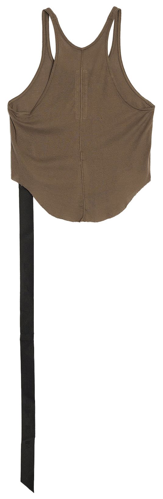 Rick Owens DRKSHDW Cropped Basic Tank Top Dust