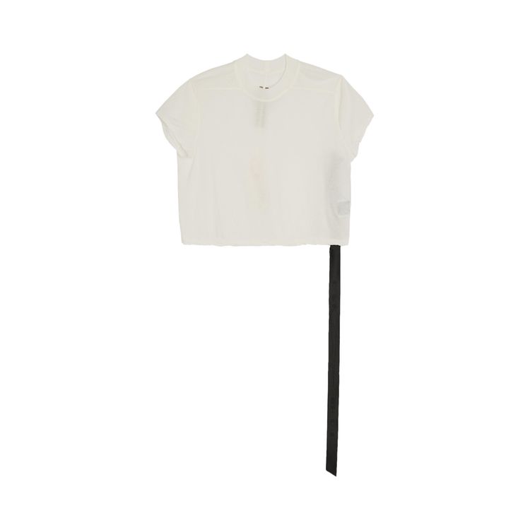 Rick Owens DRKSHDW Cropped Small Level T Shirt Milk
