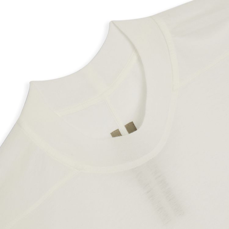 Rick Owens DRKSHDW Cropped Small Level T Shirt Milk