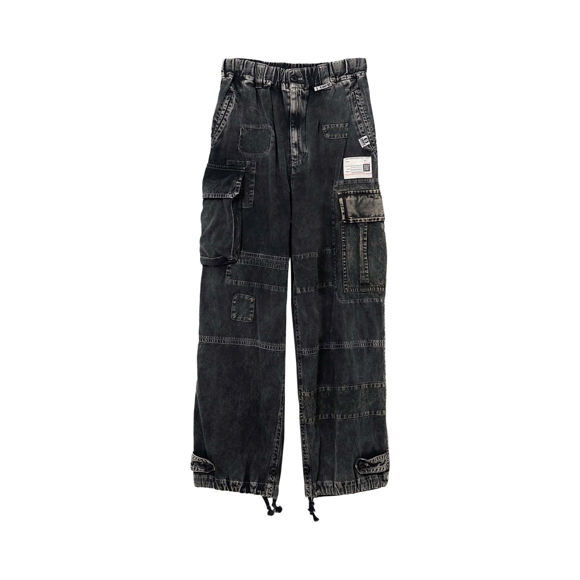 Buy Maison Mihara Yasuhiro Repair Cargo Trousers 'Black