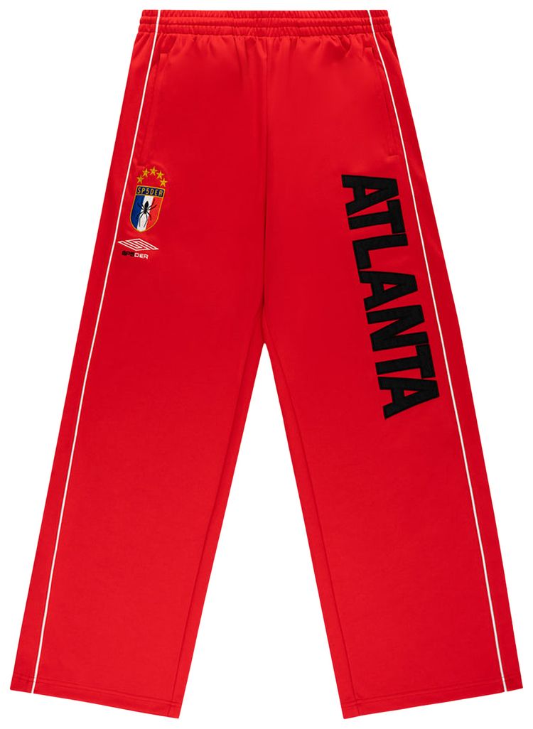Sp5der Atlanta Track Pant Red