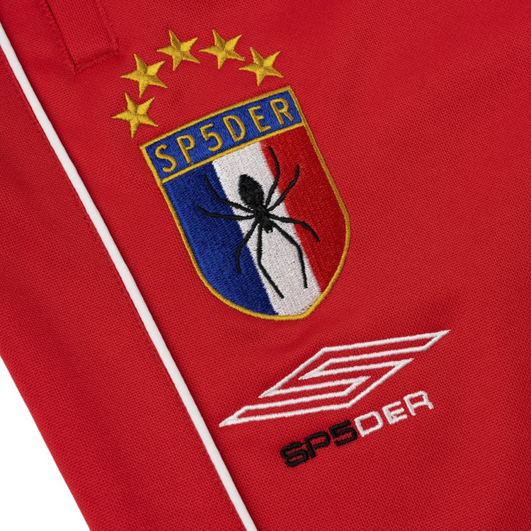 Sp5der Atlanta Track Pant Red