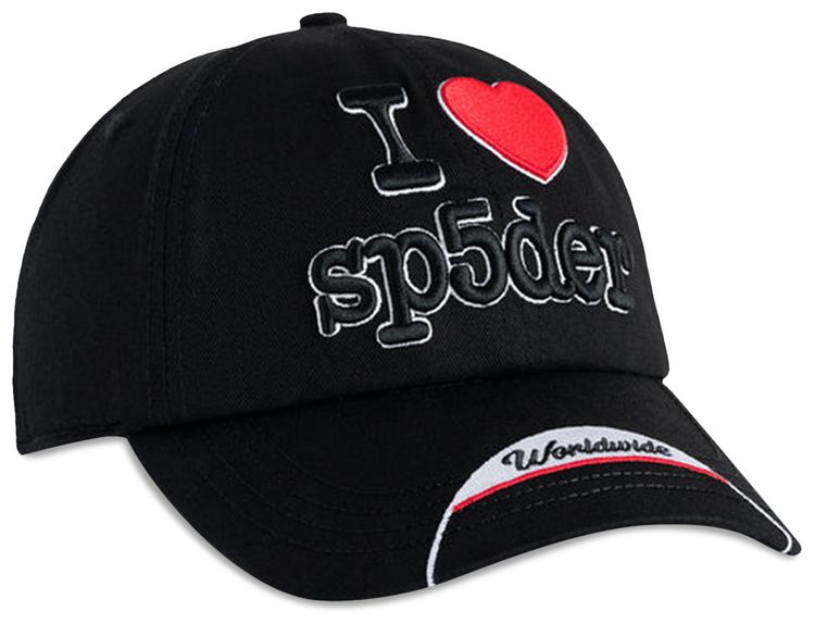 Sp5der Souvenir 6 Panel Hat Black