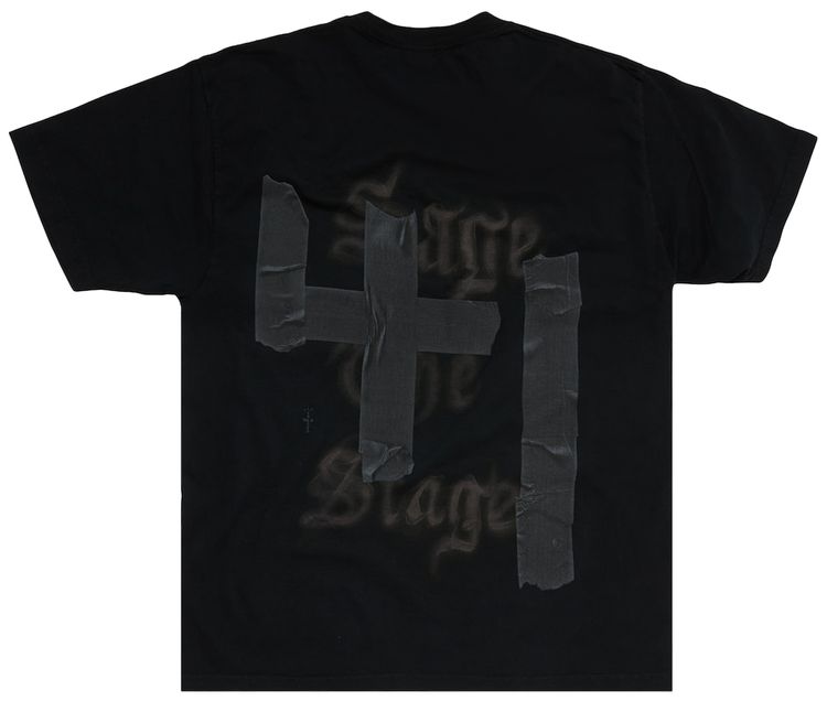 Cactus Jack by Travis Scott x WWE WrestleMania 41 T Shirt Black