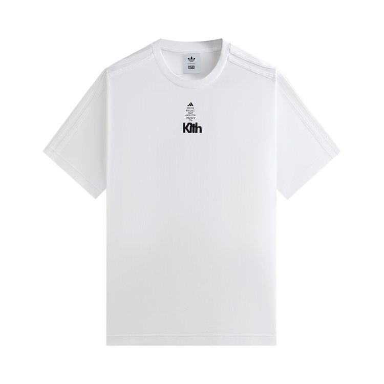 Kith For Adidas Football Short Sleeve Tee  White