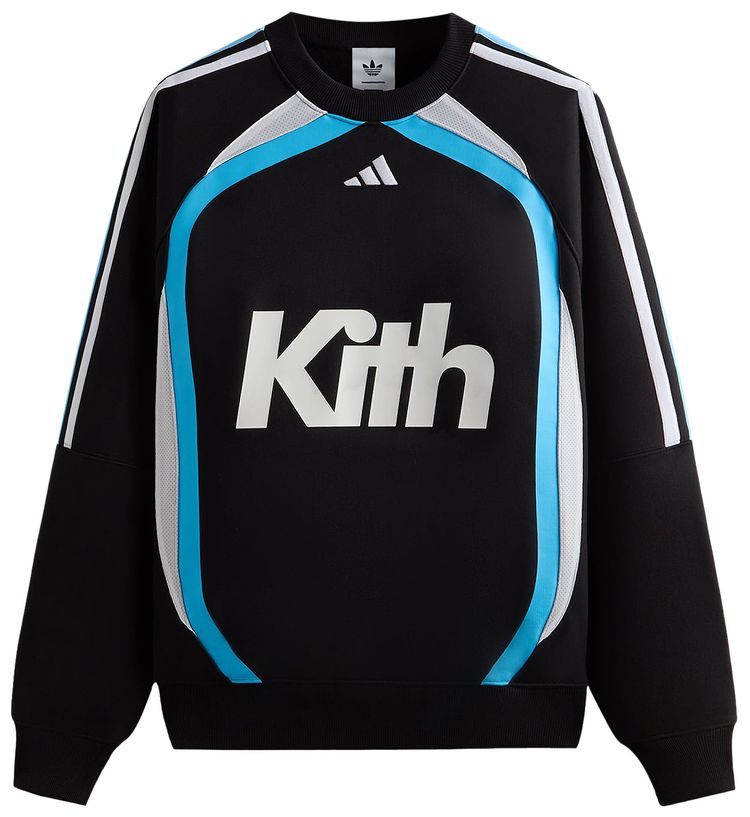Kith For Adidas Football Crewneck  Black