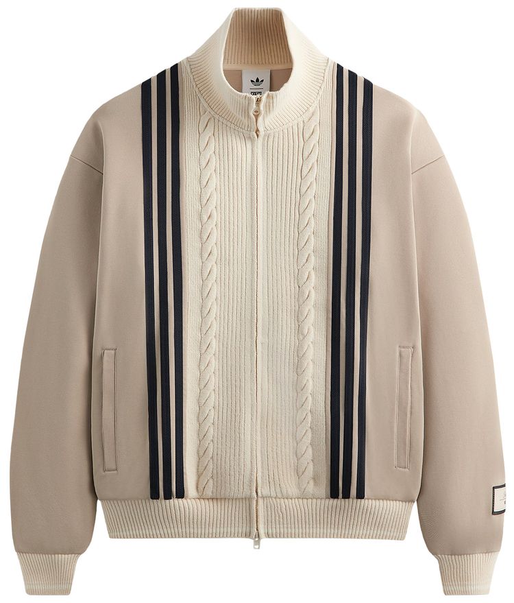 Kith For Adidas Football Track Suit Top  Beige