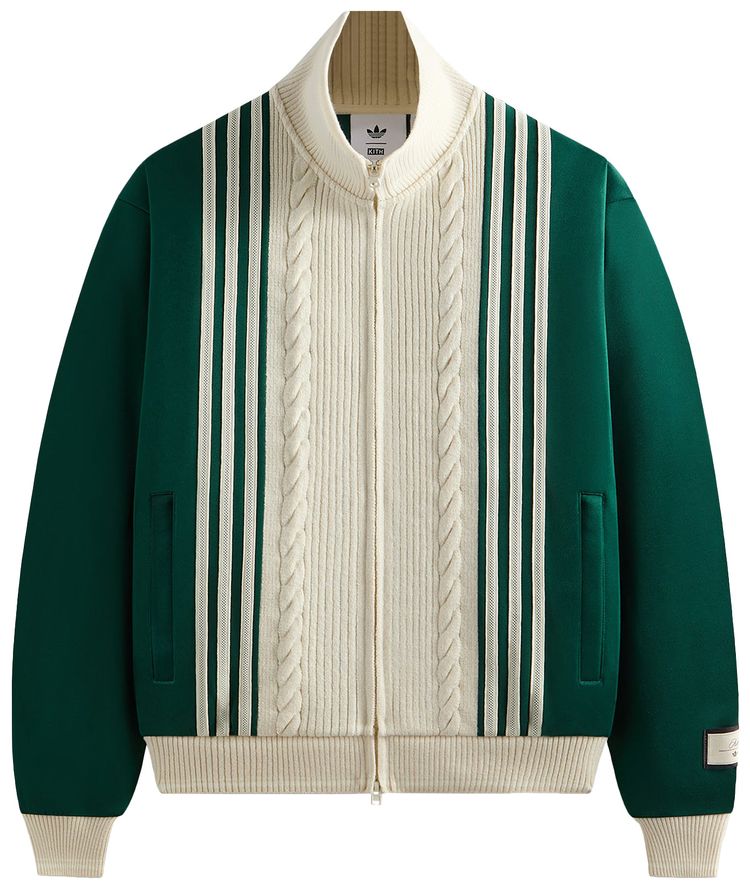 Kith For Adidas Football Track Suit Top  Green