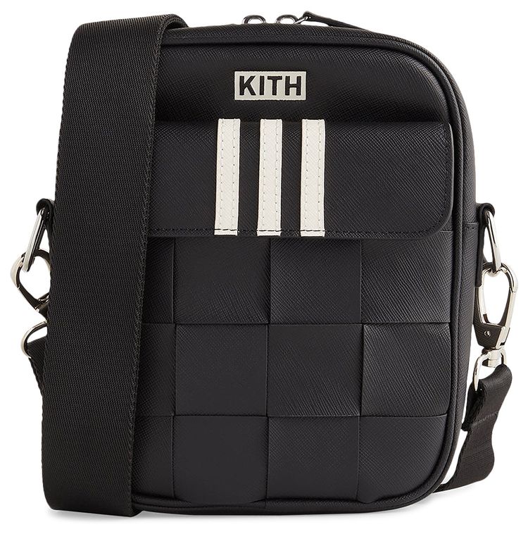 Kith For Adidas Football Leather Crossbody  Black