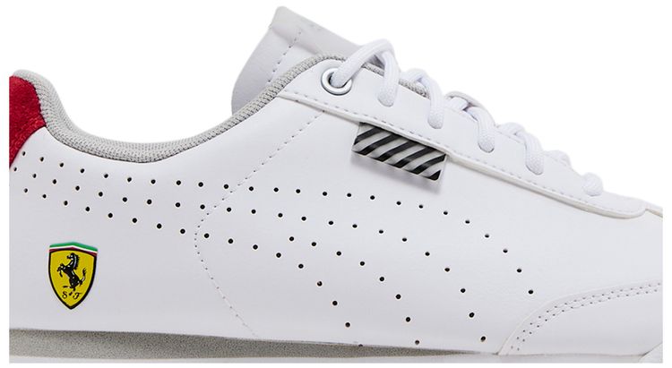 Scuderia Ferrari x Puma Roma Jr White Rosso Corsa
