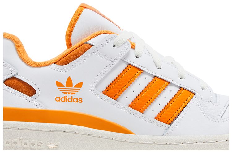 Adidas Forum Low CL White Orange Gum