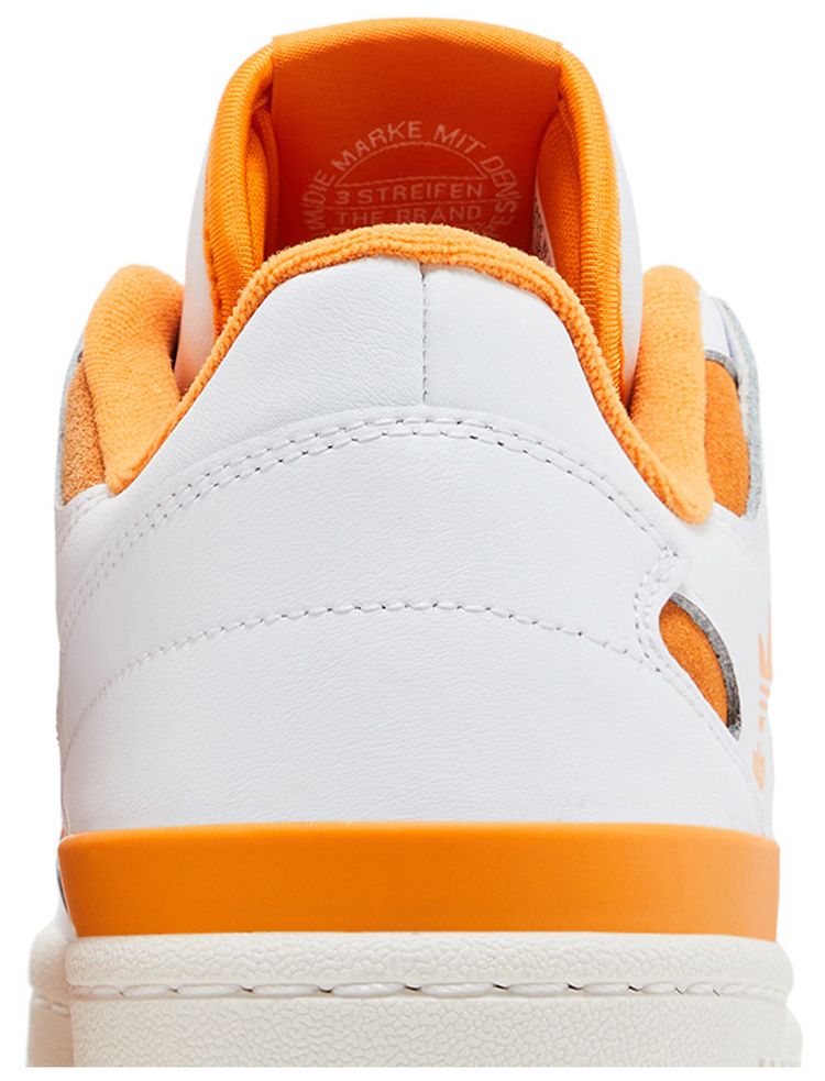 Adidas Forum Low CL White Orange Gum