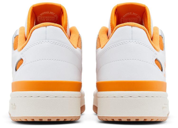 Adidas Forum Low CL White Orange Gum
