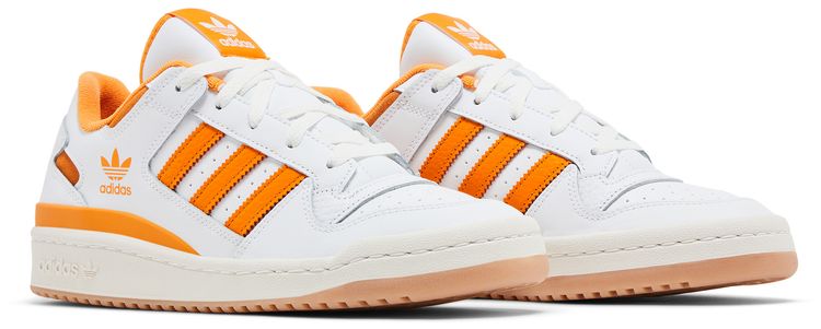 Adidas Forum Low CL White Orange Gum
