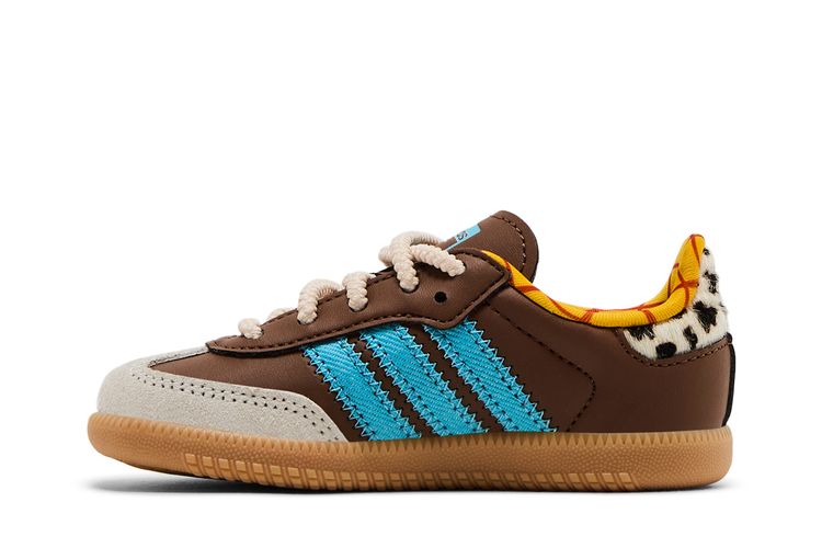 adidas x Toy Story Samba OG El I Sneakers Brown in Size:24 adidas x Toy Story Samba OG El I Sneakers Brown in Size:24