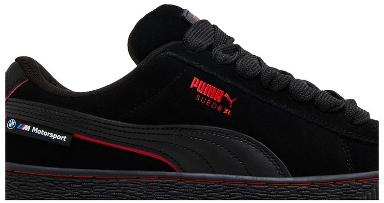 BMW M Motorsport x Puma Suede XL Black Pop Red