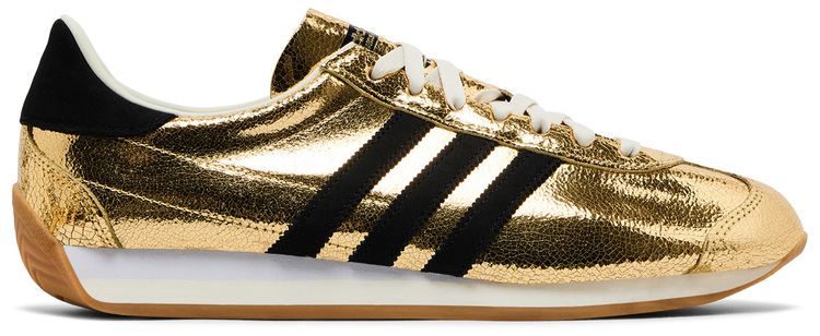 Adidas Wmns Country OG Gold Metallic Black