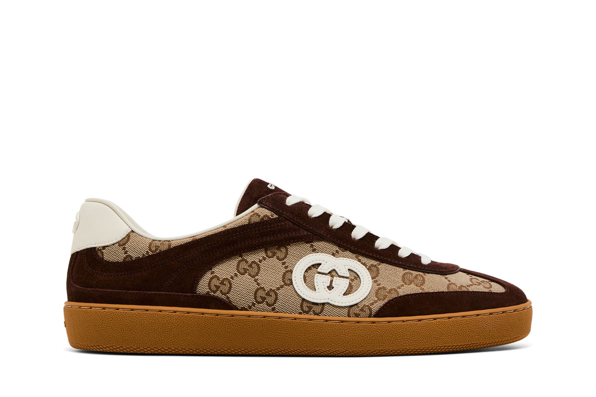 Buy Gucci G75 'Interlocking G - Dark Brown Suede' - 791742