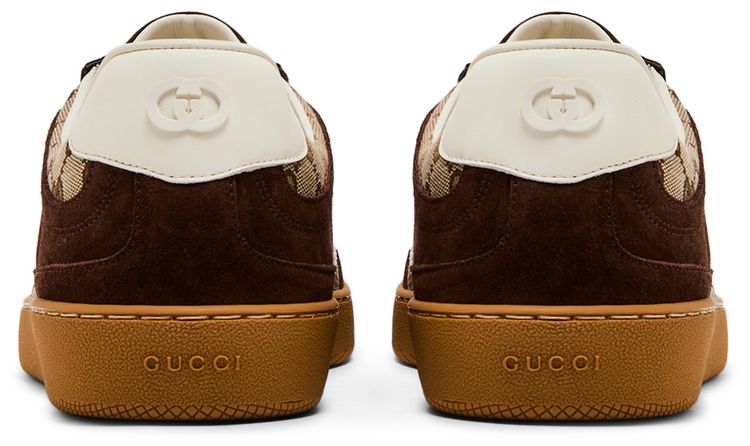 Gucci G75 Interlocking G   Dark Brown Suede