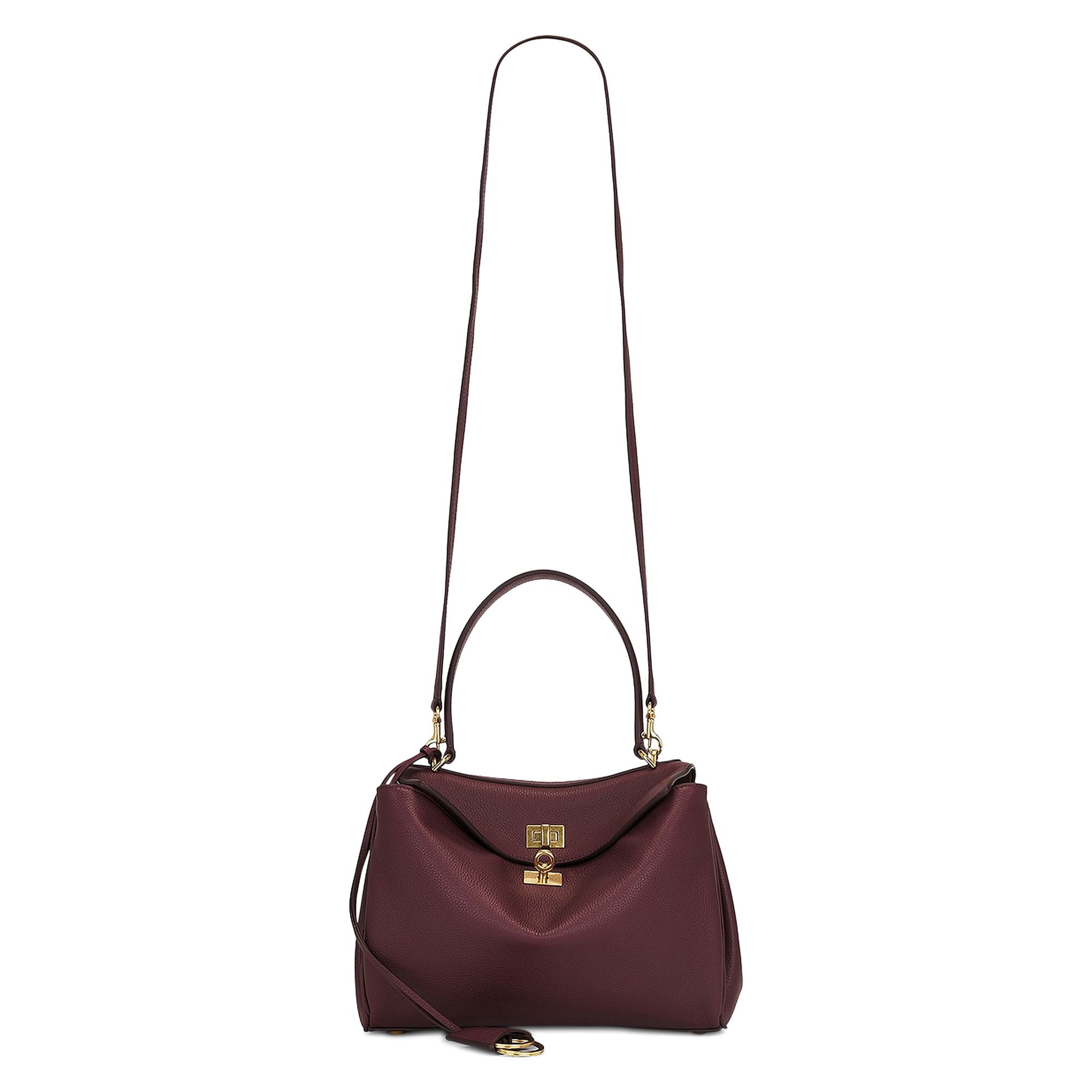 BALENCIAGA｜ (789779 2ABV5 1000) Buy Balenciaga Rodeo Top Handle Bag 'Dark Burgundy' - 789779