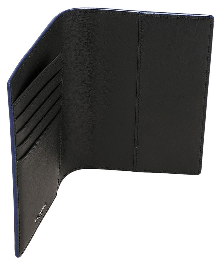 Balenciaga Passport Holder Blue