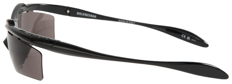 Balenciaga Turbo Rectangle Sunglasses Black