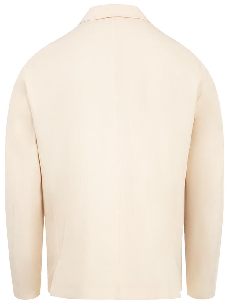 Lemaire Tailored Shirt Jacket Light Powder