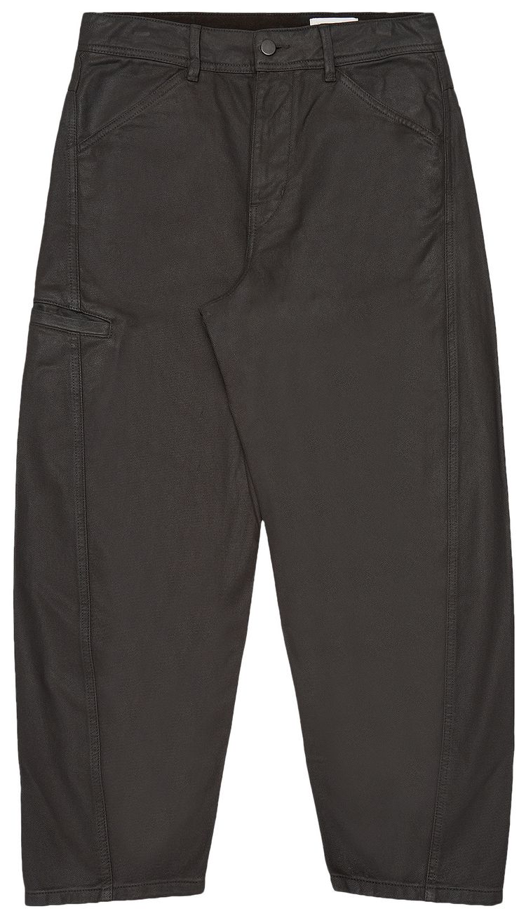 Lemaire Twisted Workwear Pants Dark Chocolate