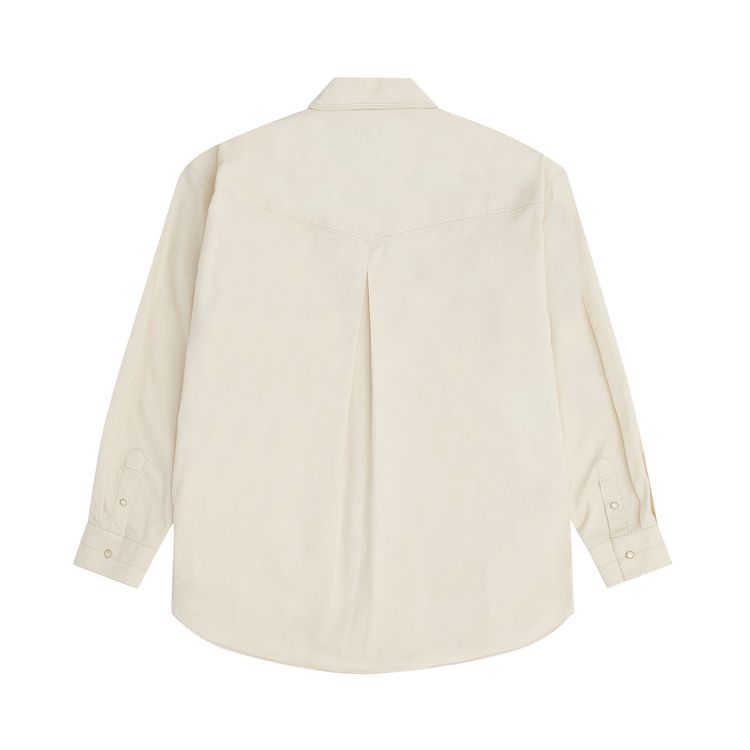 Lemaire Western Shirt Creamy White