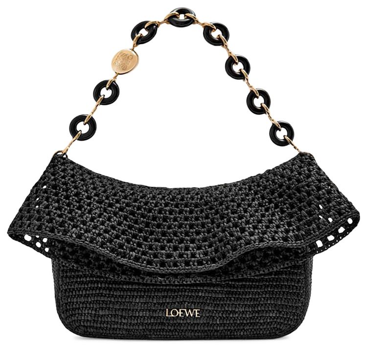 Loewe Medium Ola Bag Black