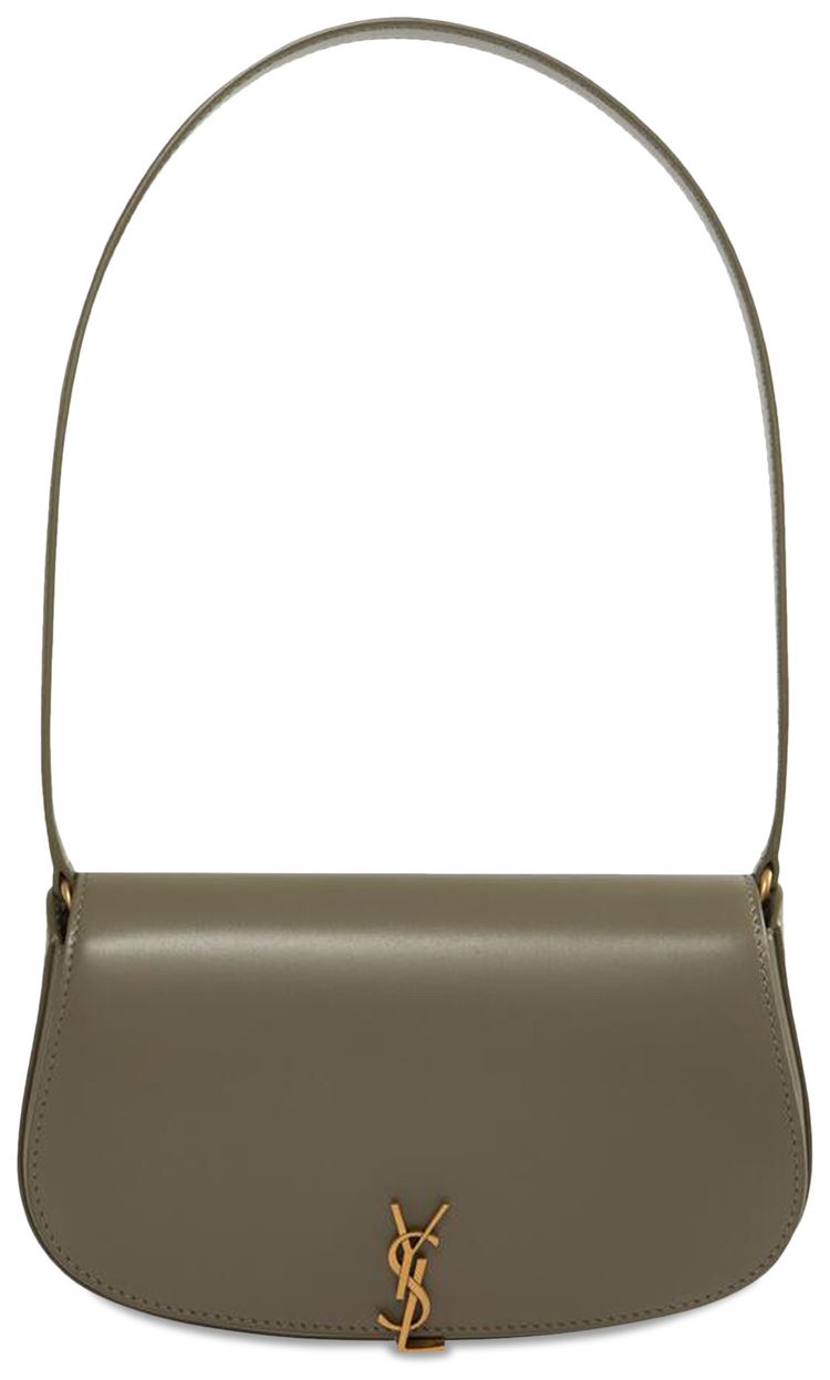 Saint Laurent Mini Voltaire Shoulder Bag Strong Moss