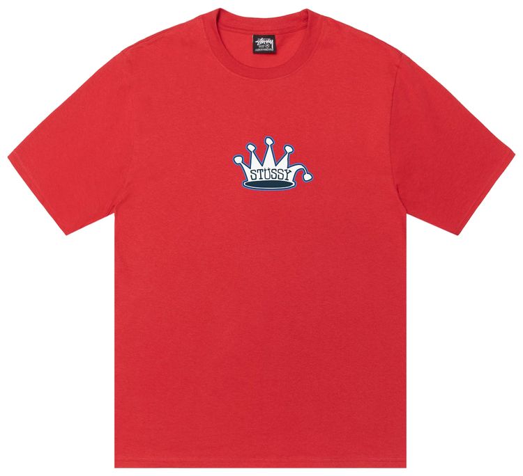 Stussy King Crown Tee Cayenne