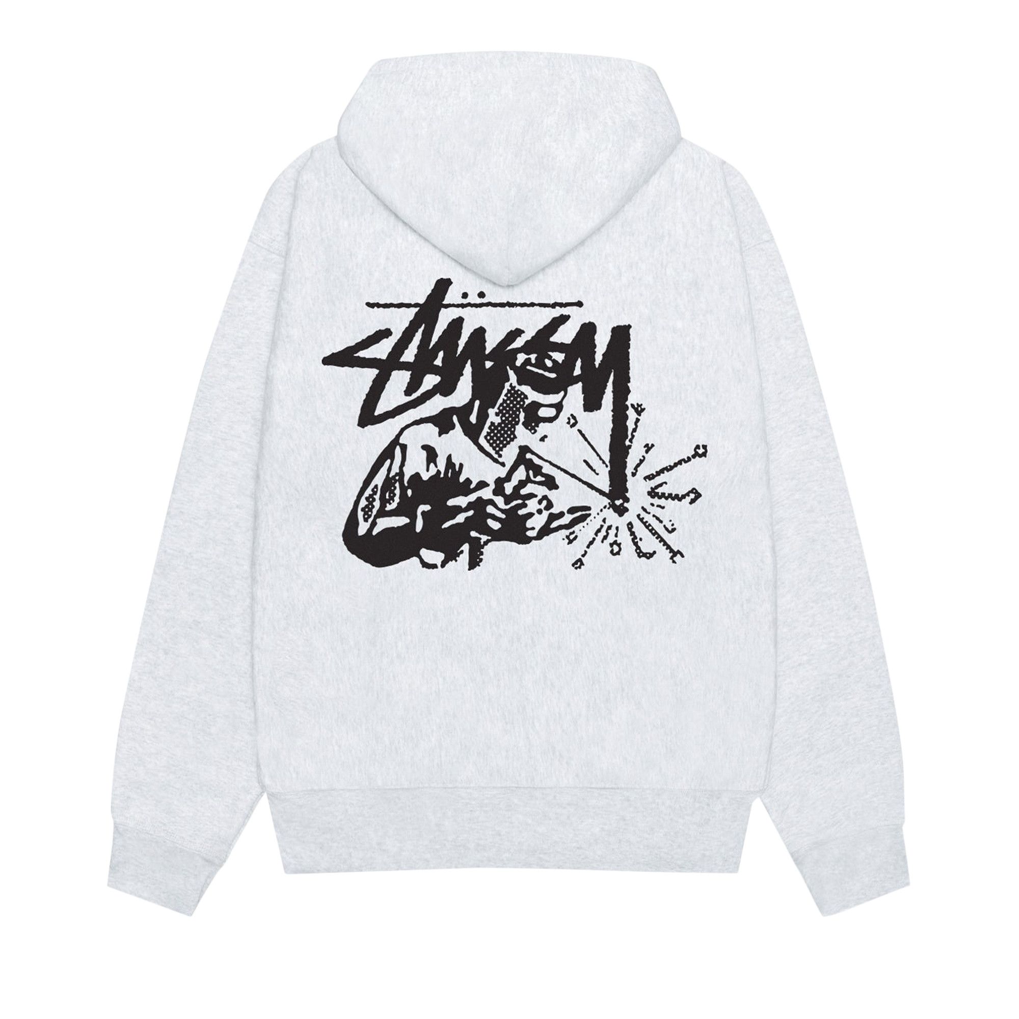 Buy Stussy Welder Zip Hoodie 'Ash Heather' - 1975138 ASH | GOAT