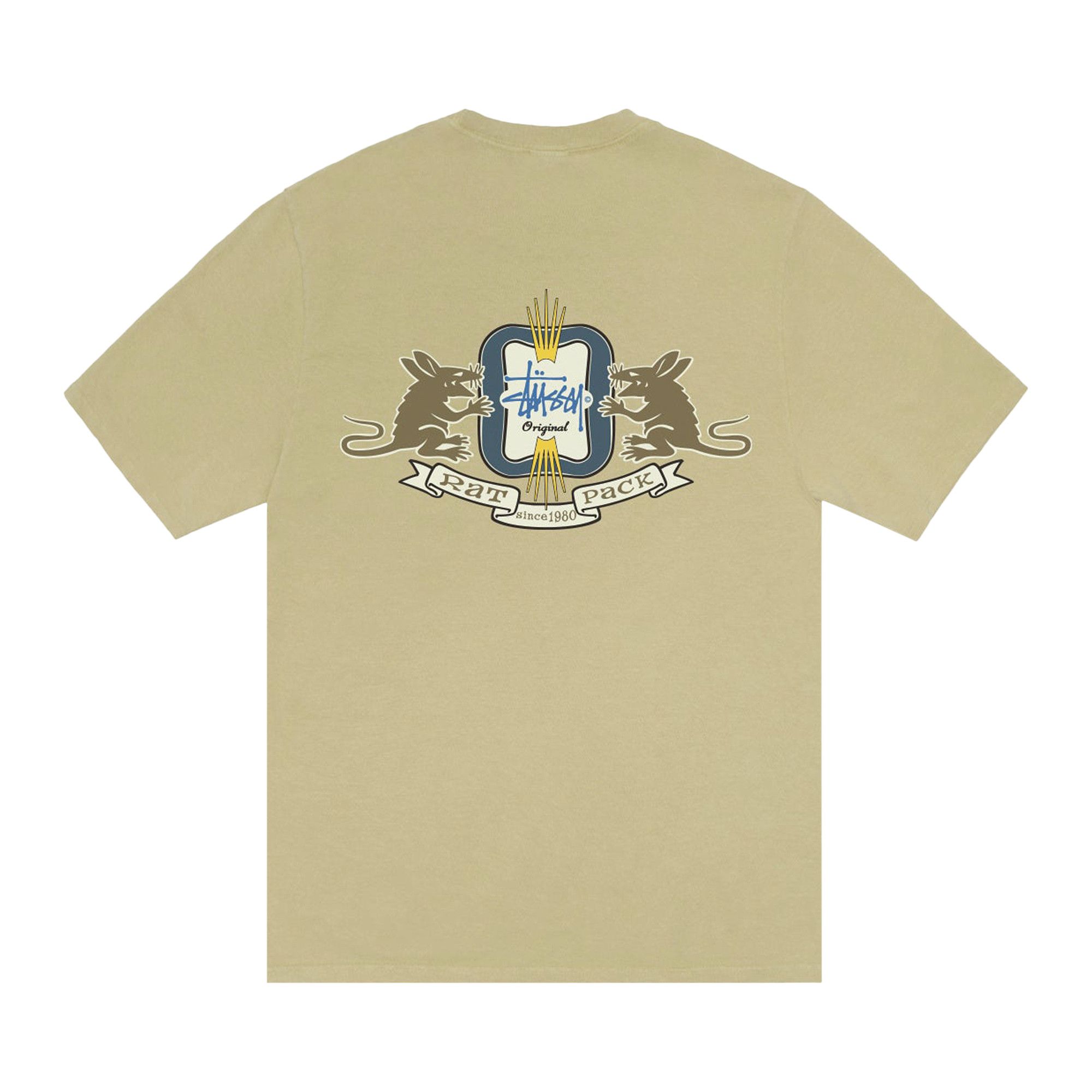Buy Stussy Homebrew Tee Pigment Dyed 'Elm' - 1905140 ELM | GOAT