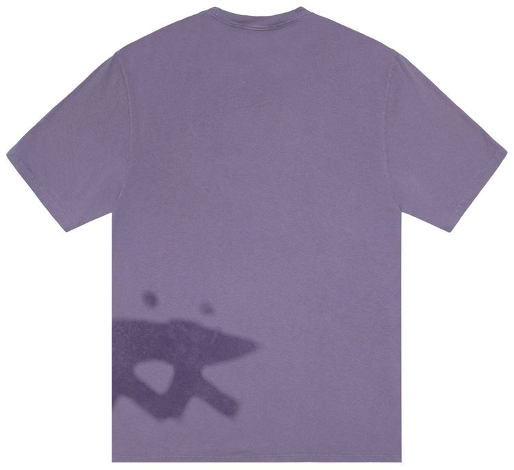 Stussy Low Tide Tee Pigment Dyed Grape